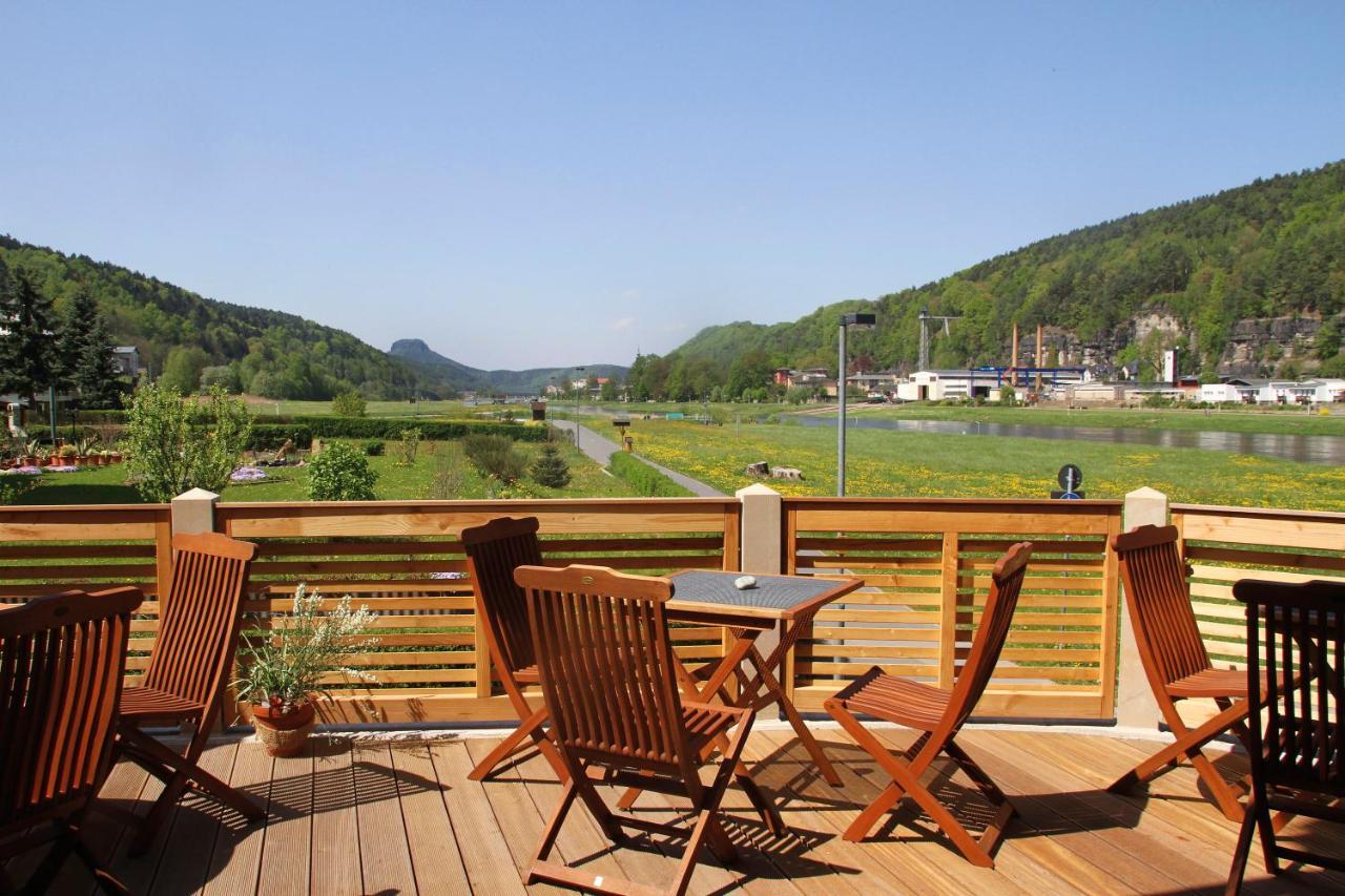 Faehrmannhaus Aparthotel Bad Schandau Eksteriør bilde