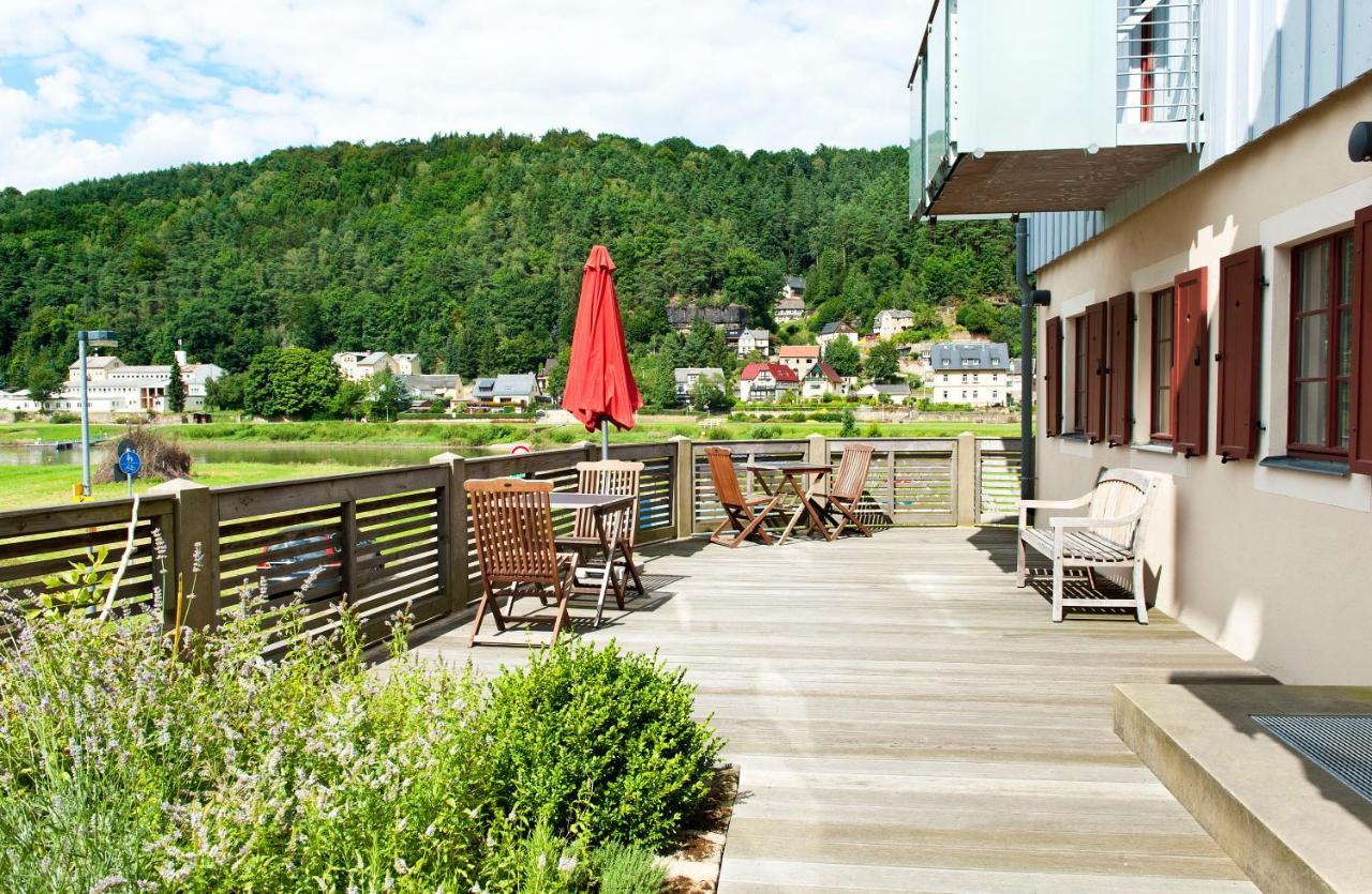 Faehrmannhaus Aparthotel Bad Schandau Eksteriør bilde